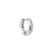 Золотая серьга-кликер c бриллиантами 0,05ct для пирсинга Diamond White Feel
