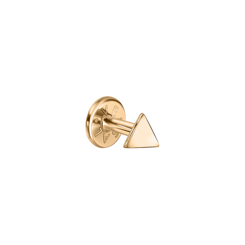 Золота Сережка Пірсинг Triangle