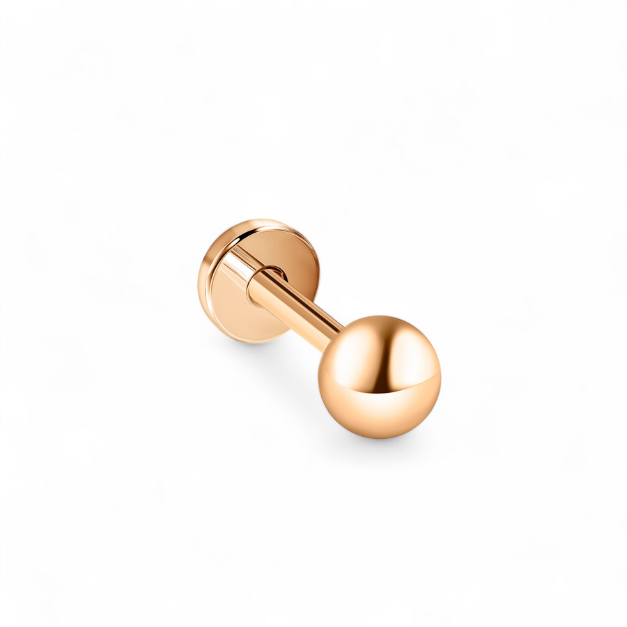 Золота Сережка Пірсинг Gleamgold L
