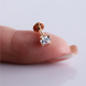 Золота Сережка Пірсинг 0,23ct Diamond Aura (L)