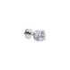 Золота Сережка Пірсинг з діамантом 0,3ct Diamond White Olivia Uno